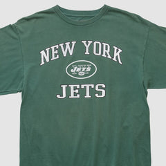 New York Jets NFL 2000s Long Sleeve T-shirt - Green Vintage online