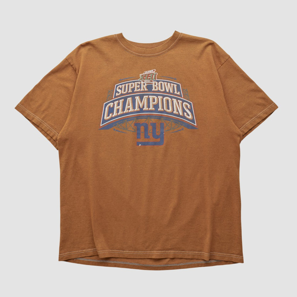 Super Bowl Reebok 2008 T-shirt - Clay Vintage discount