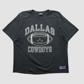 Dallas Cowboys Champion 90s T-shirt - Black Vintage for sale