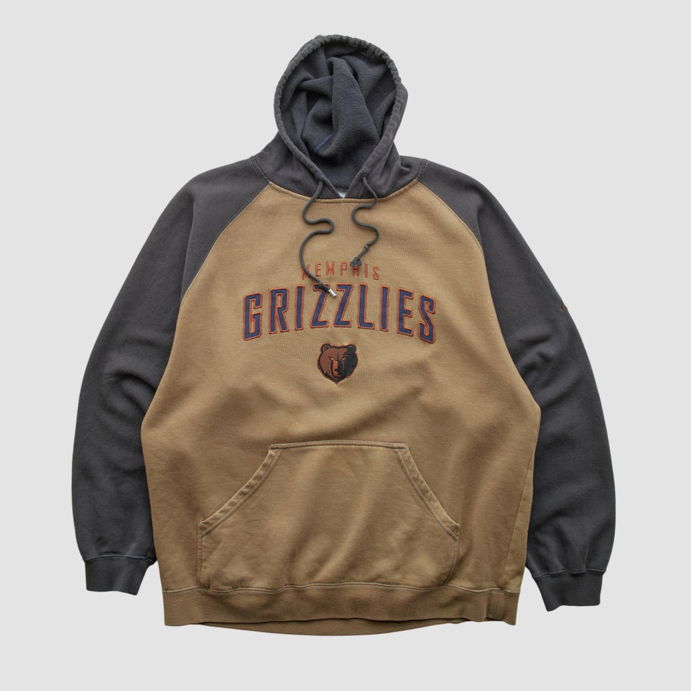 Memphis Grizzlies Reebok 2000s Hooded Pullover Sweatshirt - Clay Vintage | Vintage online