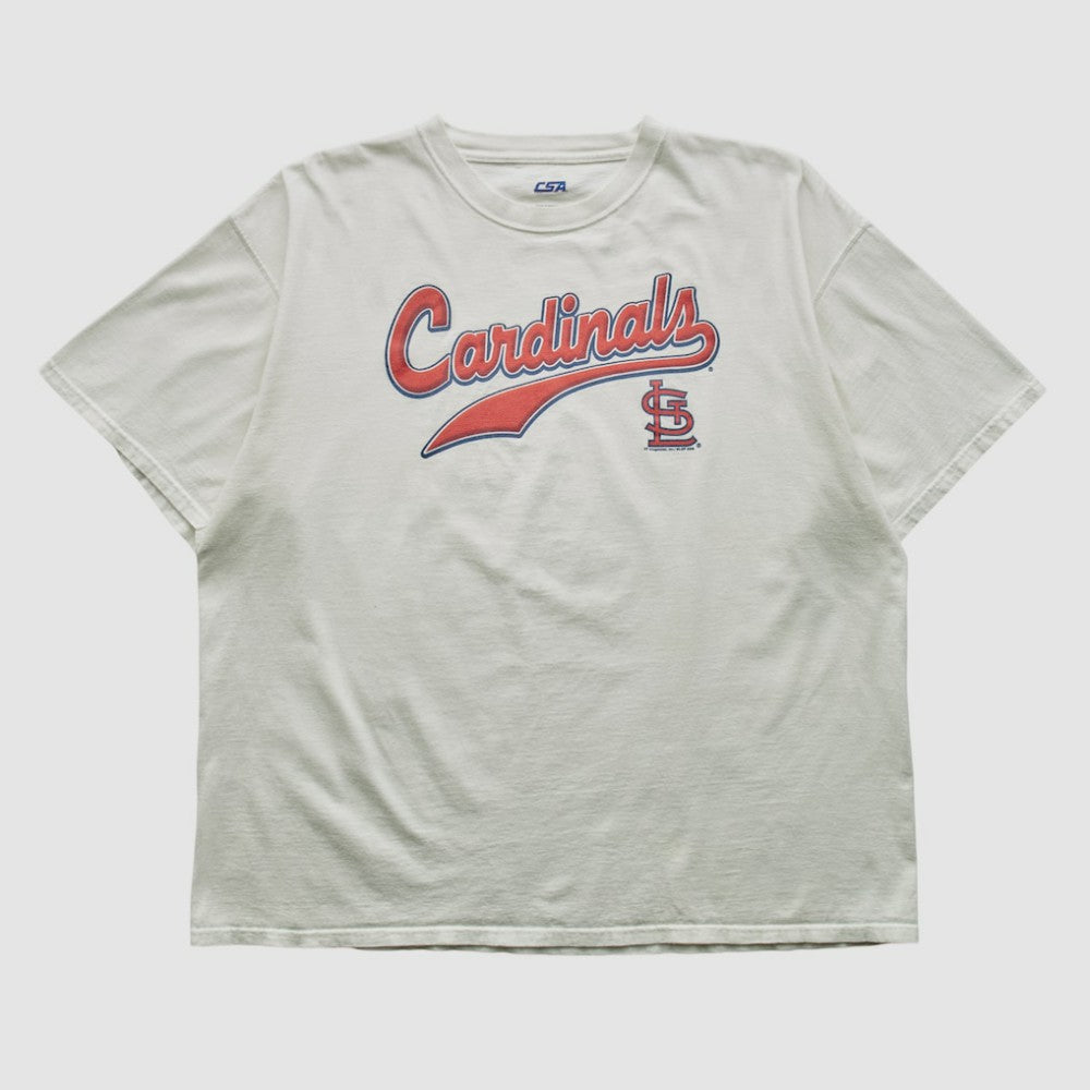 St. Louis Cardinals CSA 2000s T-shirt - White Vintage