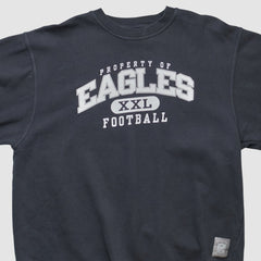 Philadelphia Eagles Reebok 2000s Pullover Sweatshirt - Black Vintage discount