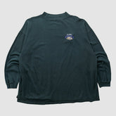 Baltimore Ravens 90s Long Sleeve T-shirt - Black Vintage cheap