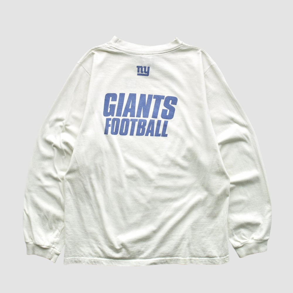 New York Giants 2000s Long Sleeve T-shirt - White Vintage outlet