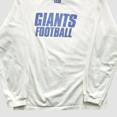 New York Giants 2000s Long Sleeve T-shirt - White Vintage outlet