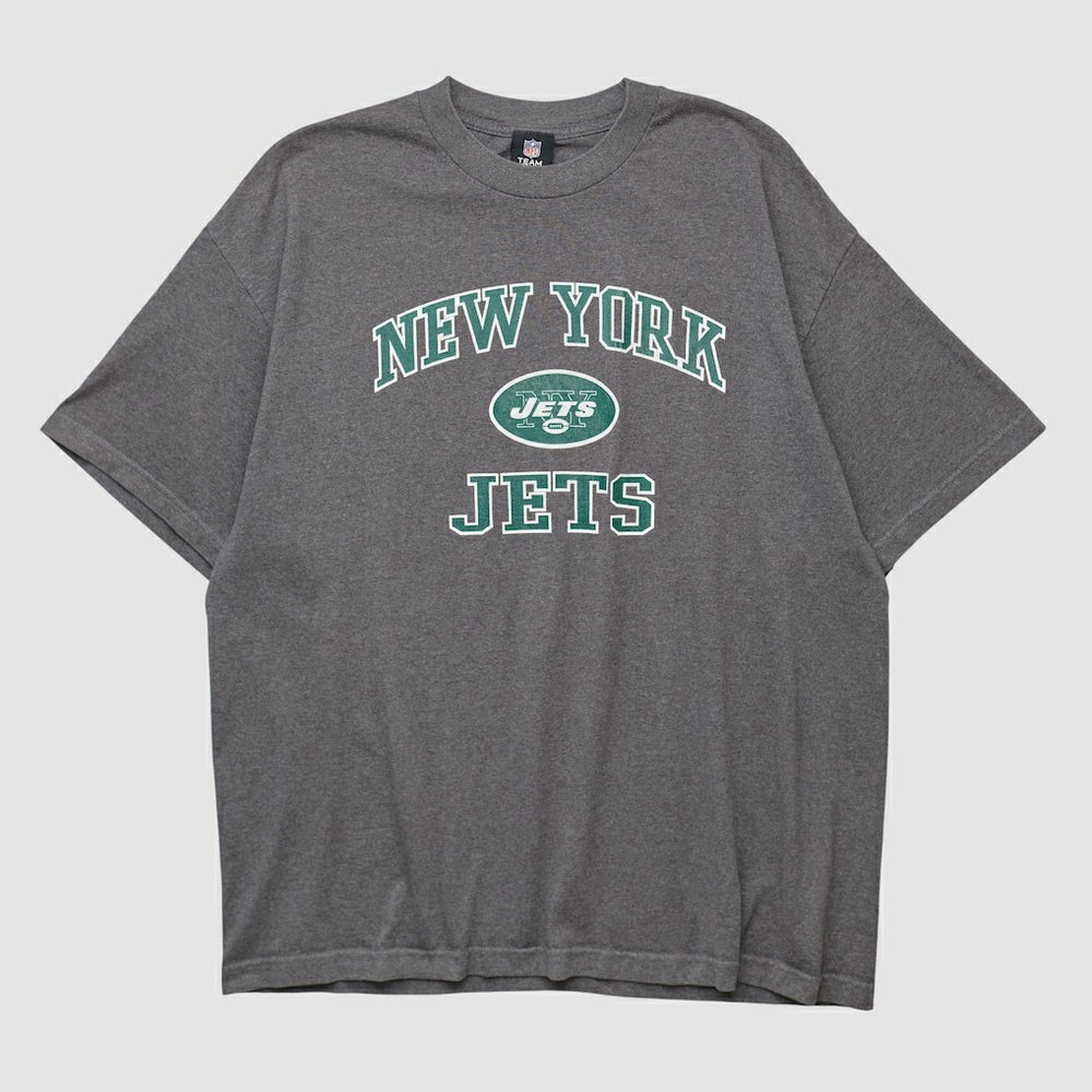 New York Jets NFL 2010s T-shirt - Dark Heather Gray Vintage outlet