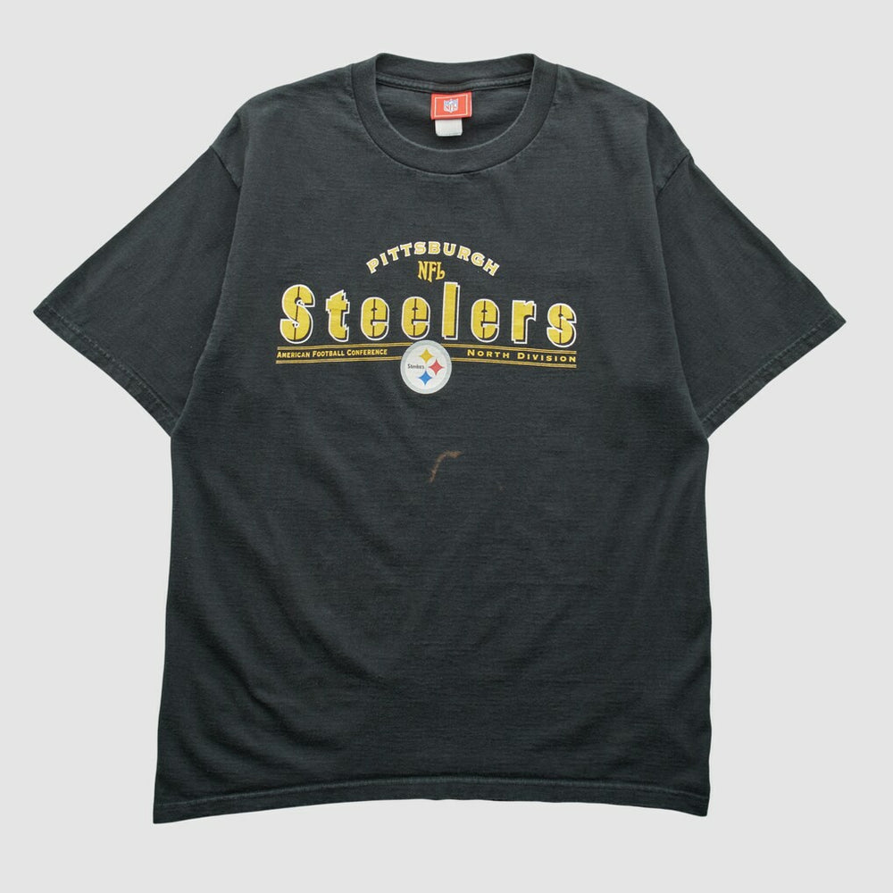 Pittsburgh Steelers NFL 2000s T-shirt - Black Vintage on sale