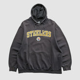 Pittsburgh Steelers NFL 2010s Hooded Pullover Sweatshirt - Black Vintage online