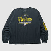 Pittsburgh Steelers NFL 2010s Long Sleeve T-shirt - Black Vintage for sale
