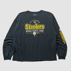 Pittsburgh Steelers NFL 2010s Long Sleeve T-shirt - Black Vintage for sale