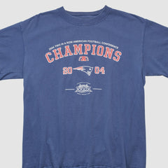 New England Patriots 2004 T-shirt - Navy Vintage online