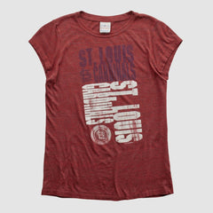 St. Louis Cardinals Genuine Merchandise 2010s T-shirt - Maroon Vintage