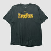 Pittsburgh Steelers Reebok 2000s T-shirt - Black Vintage cheap