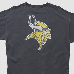 Minnesota Vikings NFL 2000s Long Sleeve T-shirt - Black Vintage cheap