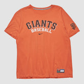 San Francisco Giants 2010s T-shirt - Orange Vintage | Nike