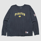 Pittsburgh Pirates 2000s Long Sleeve T-shirt - Navy Vintage | Nike