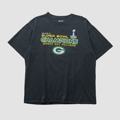 Green Bay Packers NFL 2011 T-shirt - Black Vintage on sale