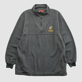 Minnesota Vikings NFL 2000s 1/4 Zip Sweatshirt - Dark Heather Gray Vintage outlet