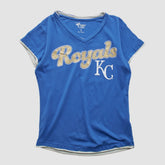 Kansas City Royals Carl Banks 2010s T-shirt - Blue Vintage