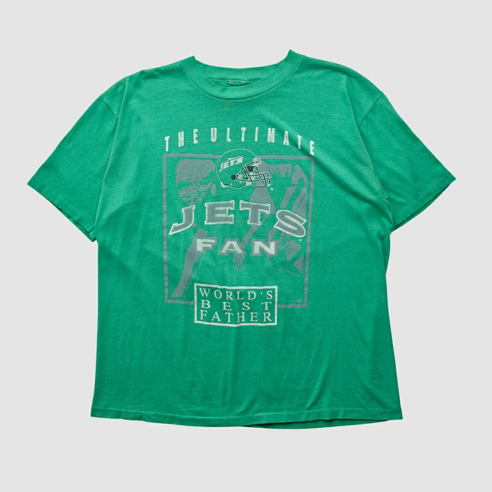 New York Jets 90s T-shirt - Green Vintage online
