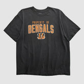 Cincinnati Bengals Reebok 2000s T-shirt - Black Vintage for sale