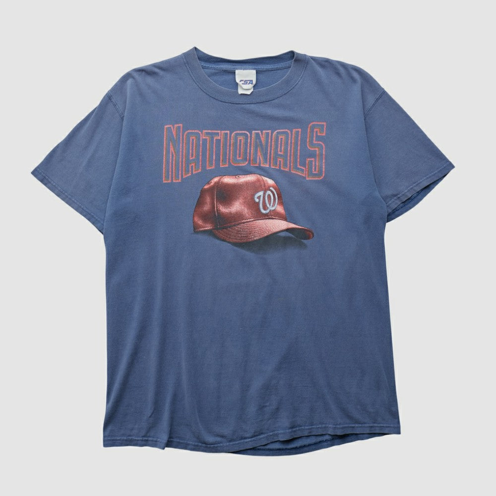Washington Nationals CSA 2000s T-shirt - Navy Vintage