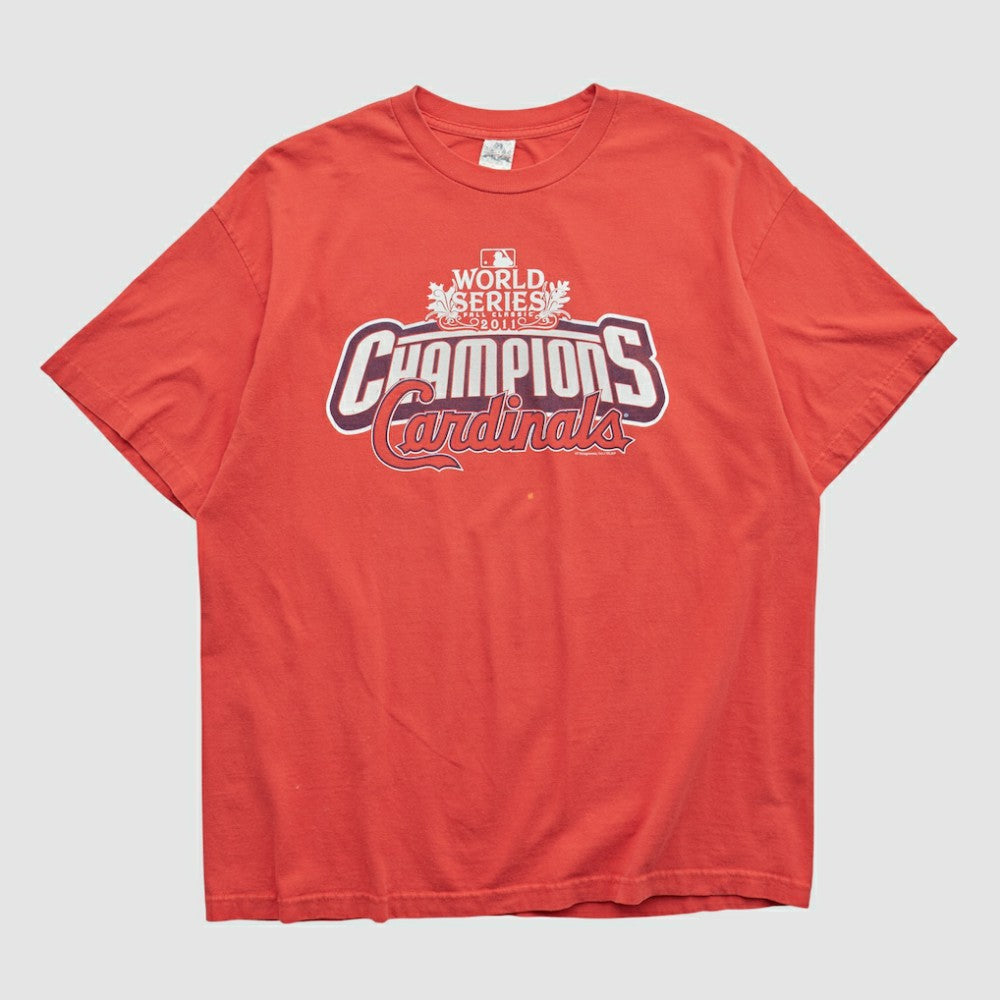 St. Louis Cardinals Alstyle 2011 T-shirt - Red Vintage