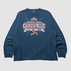 St. Louis Cardinals Alstyle 2011 Long Sleeve T-shirt - Navy Vintage