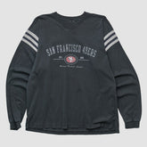 San Francisco 49ers 2000s Pullover Sweatshirt - Black Vintage for sale