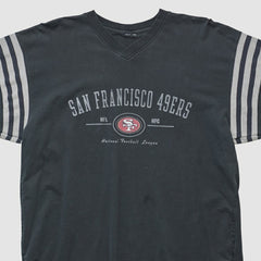 San Francisco 49ers 2000s Pullover Sweatshirt - Black Vintage for sale