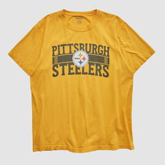 Pittsburgh Steelers Reebok 2000s T-shirt - Yellow Vintage cheap