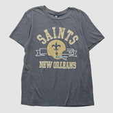 New Orleans Saints NFL 2010s T-shirt - Gray Vintage on sale