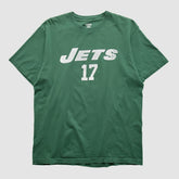 New York Jets Reebok 2000s T-shirt - Green Vintage cheap