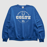 Indianapolis Colts NFL 2000s Pullover Sweatshirt - Blue Vintage for sale