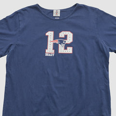 New England Patriots NFL 2000s T-shirt - Navy Vintage discount
