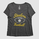 Pittsburgh Steelers NFL 2010s T-shirt - Dark Heather Gray Vintage for sale