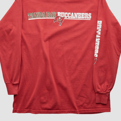 Tampa Bay Buccaneers NFL 2010s Long Sleeve T-shirt - Red Vintage outlet
