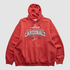 St. Louis Cardinals Majestic 2011 Hooded Sweatshirt - Red Vintage