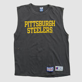 Pittsburgh Steelers Champion 1994 Tank - Black Vintage for sale