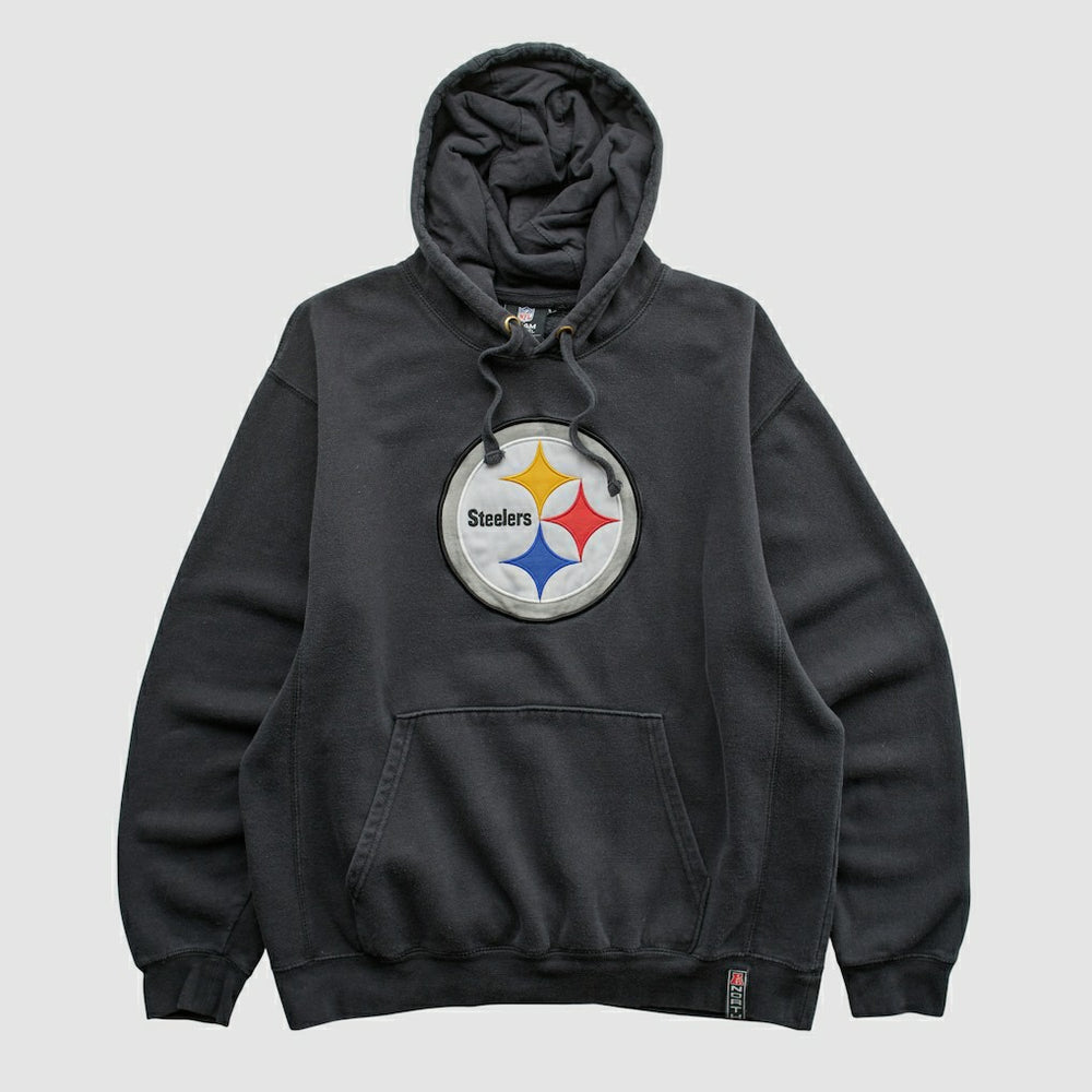 Pittsburgh Steelers NFL 2010s Hooded Sweatshirt - Black Vintage sale