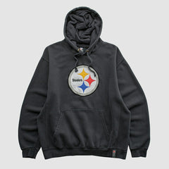 Pittsburgh Steelers NFL 2010s Hooded Sweatshirt - Black Vintage sale