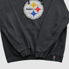 Pittsburgh Steelers NFL 2010s Hooded Sweatshirt - Black Vintage sale