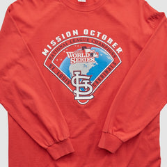 St. Louis Cardinals Alstyle 2013 Long Sleeve T-shirt - Red Vintage
