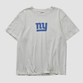 New York Giants Reebok 2000s T-shirt - White Vintage for sale