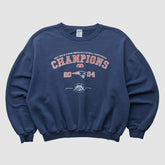 New England Patriots Jerzees 2004 Pullover Sweatshirt - Navy Vintage sale