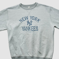 New York Yankees 2012 Pullover Sweatshirt - Heather Gray Vintage