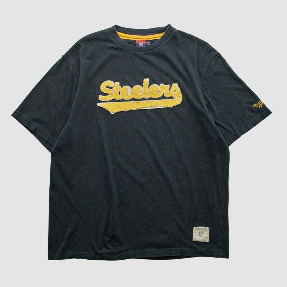 Pittsburgh Steelers Reebok 2000s T-shirt - Black Vintage outlet