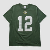 Green Bay Packers Majestic 2000s T-shirt - Green Vintage cheap