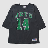 New York Jets Chalk Line 90s T-shirt - Black Vintage outlet