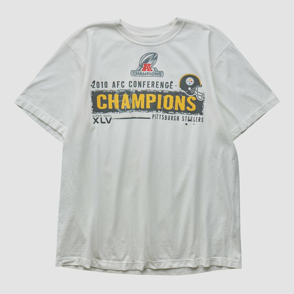 Pittsburgh Steelers Reebok 2010 T-shirt - White Vintage online